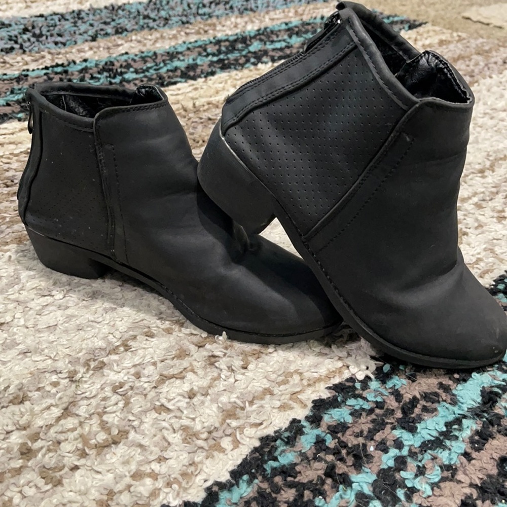 Black booties